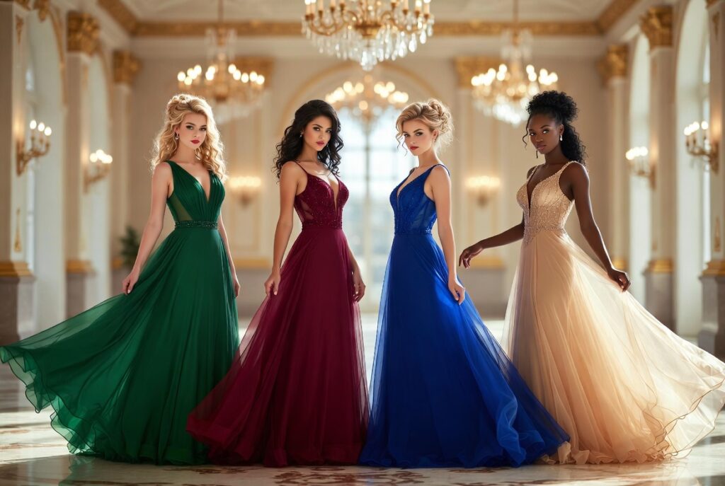 Best Long Prom Dress Colors for Every Skin Tone
